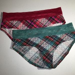 Victoria's Secret LowRise HipHugger Panties Bundle